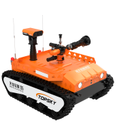 防爆消防滅火偵察機(jī)器人【重型超級(jí)動(dòng)力】 (第5代，360&deg;升降云臺(tái)探測(cè)裝置+語(yǔ)音控制）