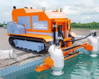 排澇破拆一體化機(jī)器人 （履帶式，2000m&sup3;/h）